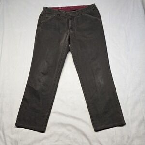 Meyer Chicago five-pocket Modern Fit Twill Trouser Pants Men 33x29 Brown